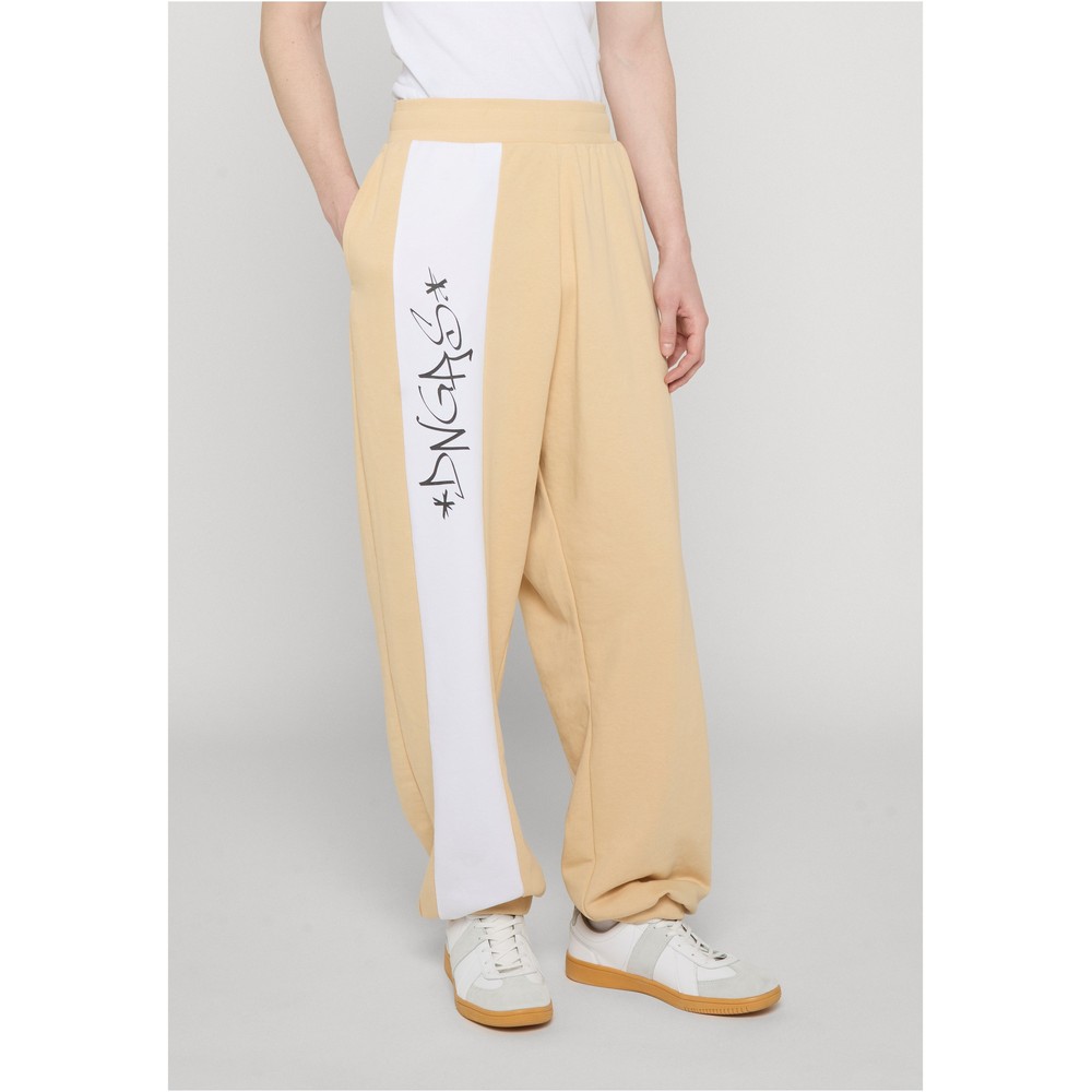 Dangerous DNGRS - Balance Mens jogging pants - Beige/White
